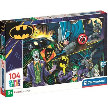 Puzzle pentru copii Clementoni din 104 piese - Batman