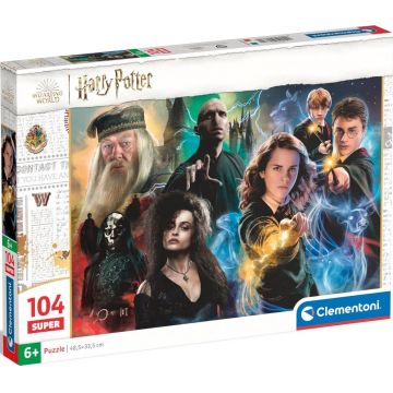Puzzle pentru copii Clementoni din 104 piese - Harry Potter (varianta 3)