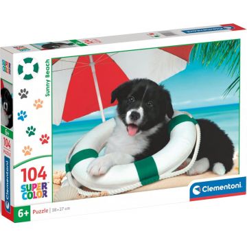 Puzzle pentru copii Clementoni din 104 piese - Sunny Beach