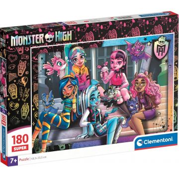 Puzzle pentru copii Clementoni din 180 piese - Monster High