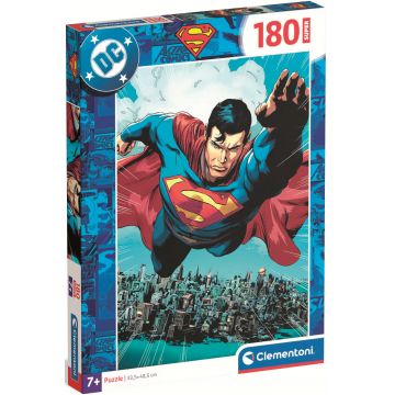 Puzzle pentru copii Clementoni din 180 piese - Superman