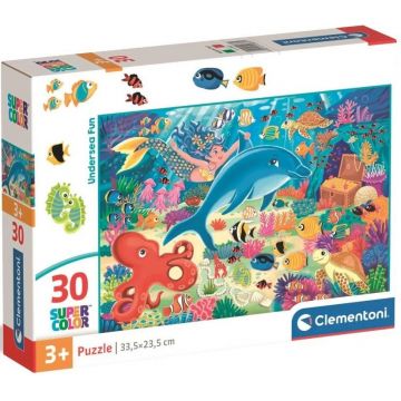 Puzzle pentru copii Clementoni din 30 piese - Distracție subacvatică