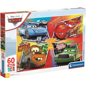 Puzzle pentru copii Clementoni din 60 maxi piese - Mașinile