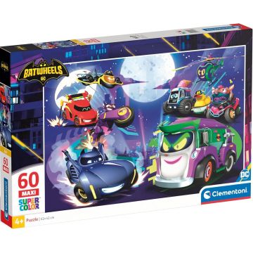 Puzzle pentru copii Clementoni din 60 piese - Batwheels (varianta 2)
