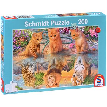 Puzzle pentru copii Schmidt din 200 de piese - Când voi fi mare...