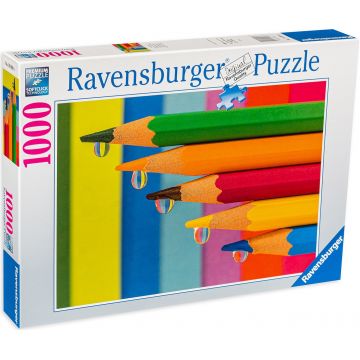 Puzzle Ravensburger din 1000 de piese - Creioane