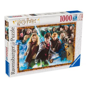 Puzzle Ravensburger din 1000 de piese - Harry Potter si vrajitorii
