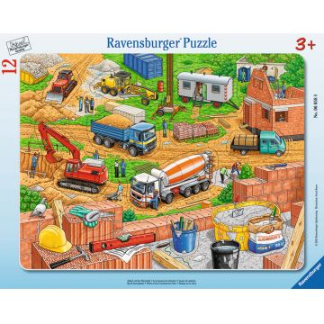 Puzzle Ravensburger din 12 de piese - Santier