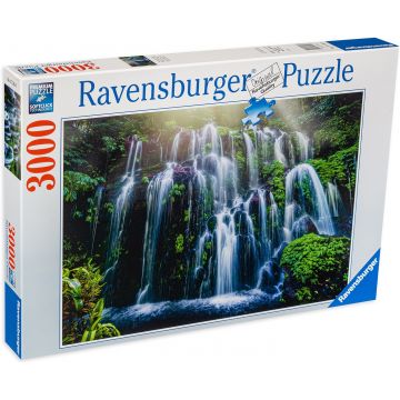Puzzle Ravensburger din 3000 de piese - Cascada din Bali