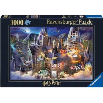 Puzzle Ravensburger din 3000 piese - Castelul Hogwarts