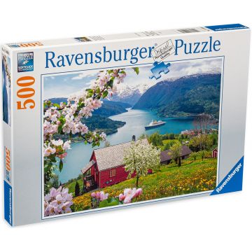 Puzzle Ravensburger din 500 de piese - Peisaj