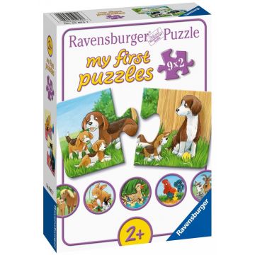 Puzzle Ravensburger din 9 х 2 piese - Farm Animals