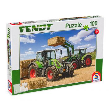 Puzzle Schmidt din 100 de piese - Activitate de tractor