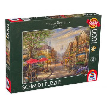 Puzzle Schmidt din 1000 de piese - Café in Munich