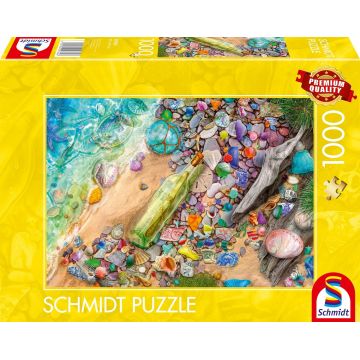 Puzzle Schmidt din 1000 de piese - Comorile plagiatului