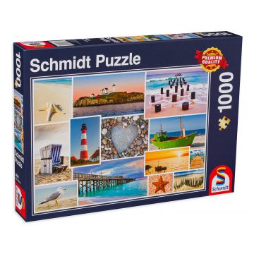 Puzzle Schmidt din 1000 de piese - La mare
