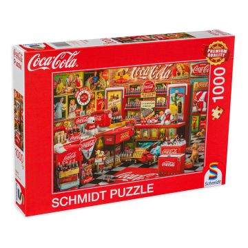 Puzzle Schmidt din 1000 de piese - Magazin de Coca Cola