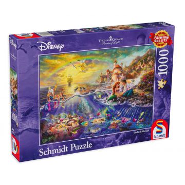 Puzzle Schmidt din 1000 de piese - Micuta sirena, Tomas Kinkade