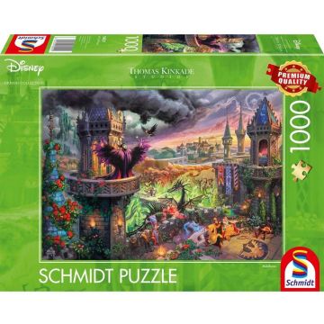 Puzzle Schmidt din 1000 de piese - Războinica Maleficentă