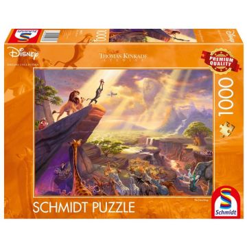 Puzzle Schmidt din 1000 de piese - Regele Leu