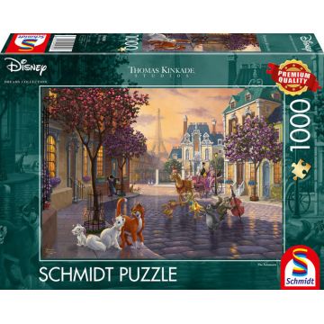 Puzzle Schmidt din 1000 de piese - The Aristocats