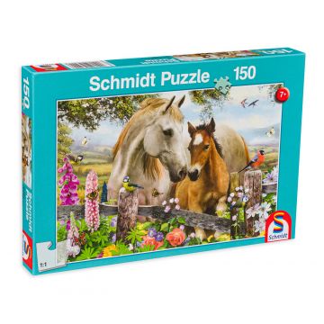 Puzzle Schmidt din 150 de piese - Cai