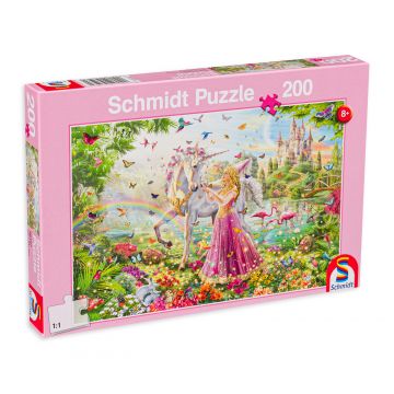 Puzzle Schmidt din 200 de piese - Fairy In Magic Forest