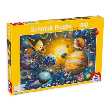 Puzzle Schmidt din 200 de piese - Our Solar System