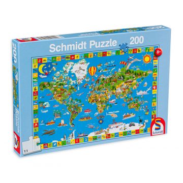 Puzzle Schmidt din 200 de piese - Your amazing world