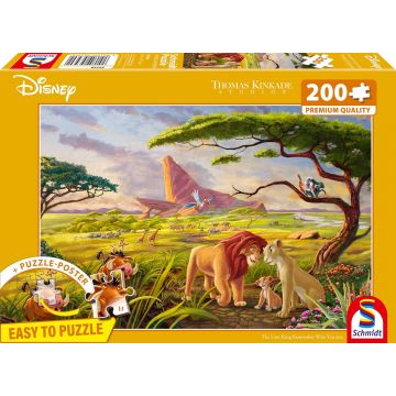 Puzzle Schmidt din 200 piese - Regele Leu