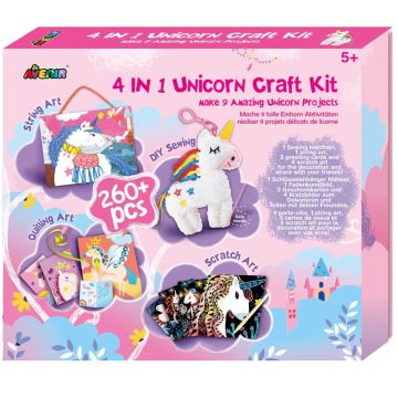 Set creativ 4 в 1 Avenir - Unicorn