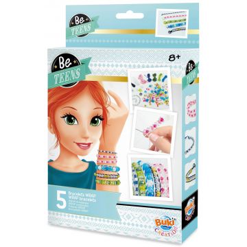 Set creativ Buki Be Teens - Fa-ti singur bratari infasurate