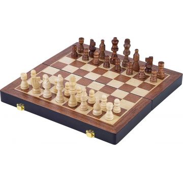 Set de șah pliabil Longfield Games, 38 x 38 cm