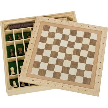 Set de jocuri Goki - Sah, joc de dame si 0 si X