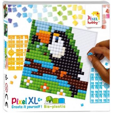 Set de pixeli creativ  Pixelhobby - XL, Tucanul