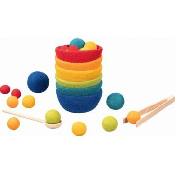 Set joc Goki-  Sortarea bilelor colorate
