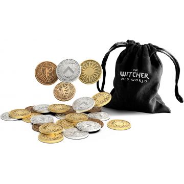 Supliment pentru jocul de societate The Witcher: Old World - Monede de metal