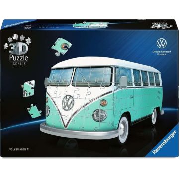 3D Puzzle Ravensburger din 185 piese - Volkswagen T1