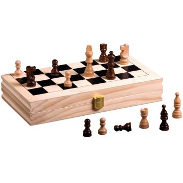 Șah ecologic din lemn Piatnik - 28.5 x 28.5 cm