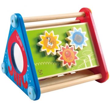 Casuta educativa Hape, din lemn