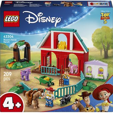 Constructor LEGO Disney - Toy Story 5: Ferma de cai a lui Blaze (43304)