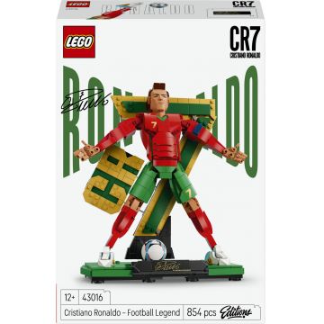 Constructor LEGO Football - Legendă de fotbal: Cristiano Ronaldo (43016)