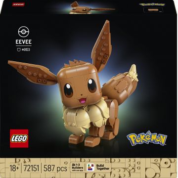Constructor LEGO Pokemon - Eevee (72151)