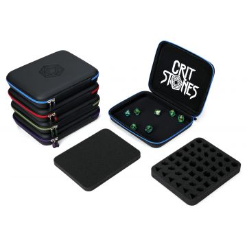Husă pentru zaruri GlassStaff - Arcanum Luxury Dice Case, negru