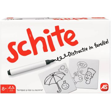 Joc de societate  AS Games - Schite Distractie in familie