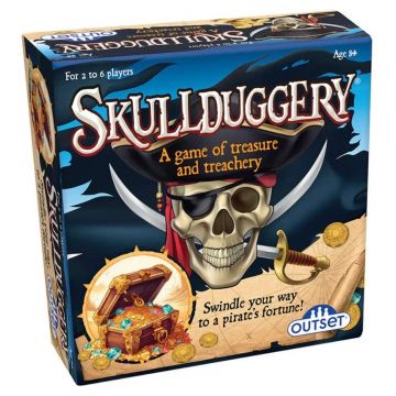 Joc de societate cu cărți Skullduggery - Strategic