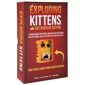 Joc de societate Exploding Kittens: Cat Burglar Edition - Petrecere