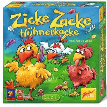 Joc de societate pentru copii Simba Toys - Pasari Zicke Zacke