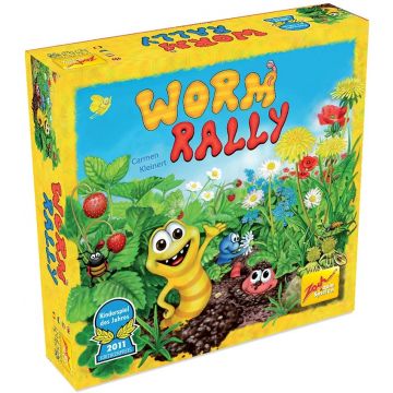 Joc de societate Worm Rally - Pentru copii