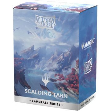 Protecții pentru carduri  Dragon Shield - Matte Dual Art Sleeves Standard Size, Landfall Series: Scalding Tarn (100 buc.)